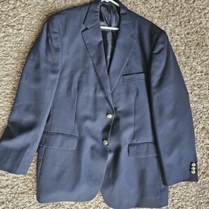 Stafford Men's Dark Blue Blazer